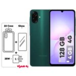 گوشی موبایل سامسونگ مدل Galaxy A07 دو سیم کارت ظرفیت 128 گیگابایت و رم 4 گیگابایت  - به همراه شارژر 25 وات سامسونگ، 2 عدد قاب و 1 عدد محافظ صفحه نمایش