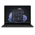 لپ‌تاپ مایکروسافت مدل Surface Laptop 5 با پردازنده Core i5-1235U، رم LPDDR5X 8GB، حافظه SSD با ظرفیت 256GB، نمایشگر لمسی 13.5 اینچ PixelSense، دارای نور پس‌زمینه کیبورد، سیستم‌عامل Windows 11