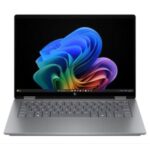 لپ تاپ 14 اینچی اچ‌ پی مدل OmniBook X Flip 14-fm0013dx-Core Ultra 5 226V-16GB LPDDR5X 8533MHz-512GB SSD-Touch-Backlit-W